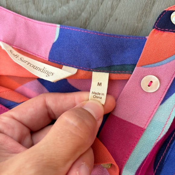 Soft Surroundings Jubilant tunic dress | size medium - Picture 5 of 9